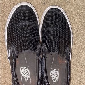 VANS black slip on
